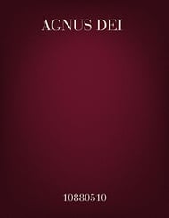 Agnus Dei (SAB) SAB choral sheet music cover Thumbnail